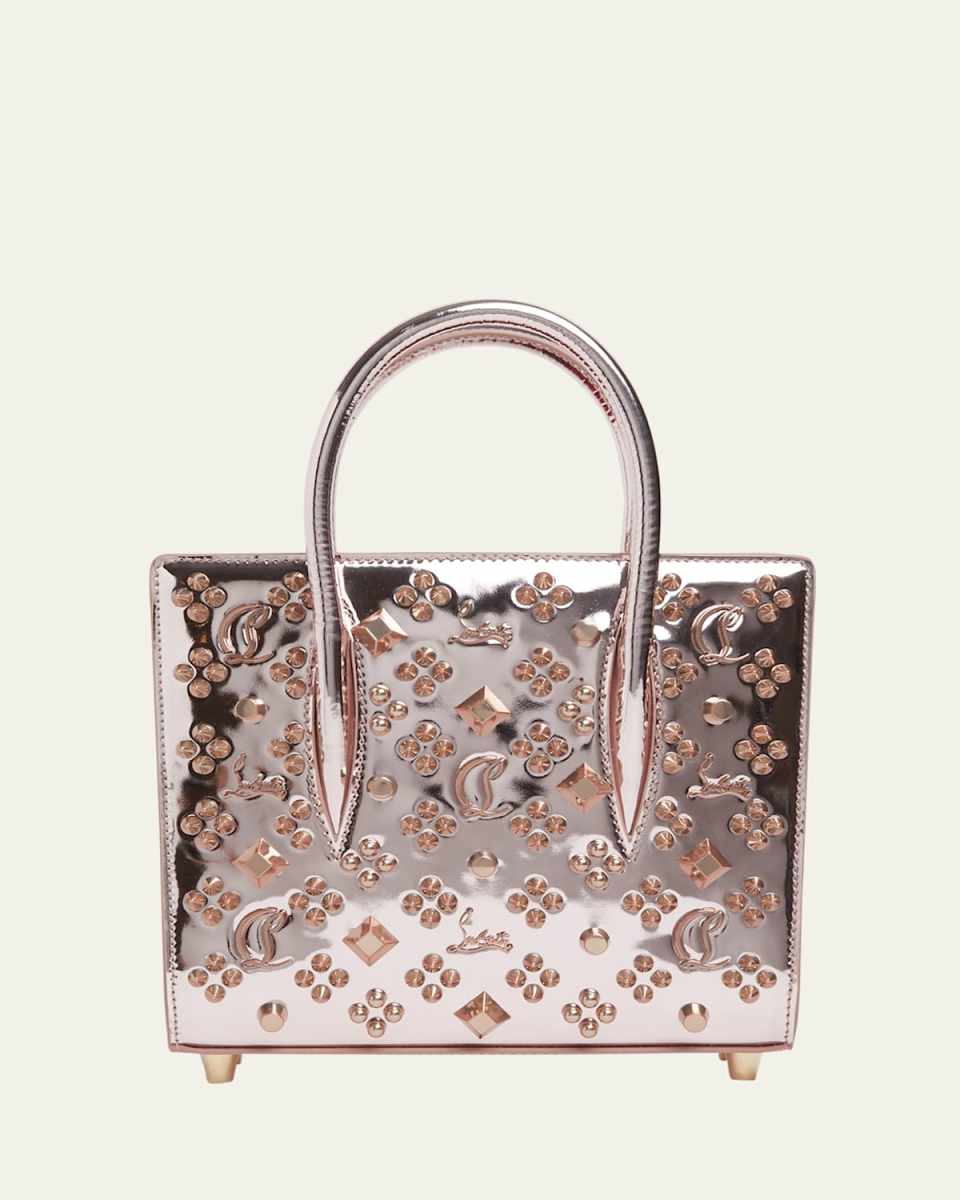 Paloma Mini Loubinthesky Metallic Top-Handle Bag
